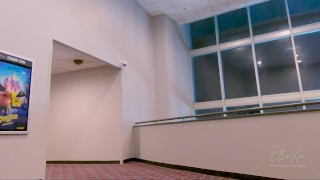 Crazy Public Movie Theater Sex!