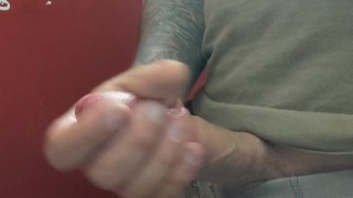 Military Guy Strokes Big Dick In Uniform – Huge Cumshot – Sgt Strokes