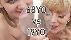 68yo and 19yo women vs Rocco! Amazing!