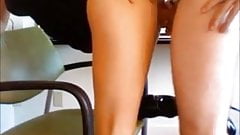 amateur sexy brunette on homemade sex tape