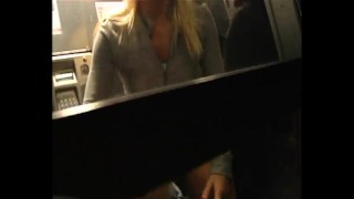 Annette Pissing Outside