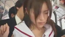 asian teen schoolgirl groped in bus