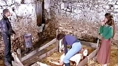 Beautiful redhead gets her ass branded