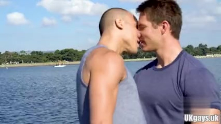 Big dick gay anal sex with cumshot