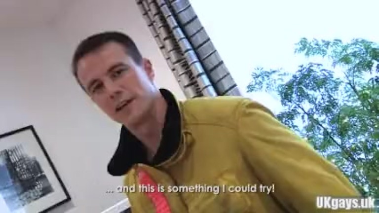 Big dick gay rimjob and cumshot