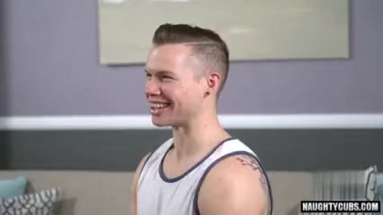 Big dick gay rimjob with cumshot