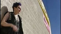 Chunky Pale Goth Punk Hooker Fucked Up Ass