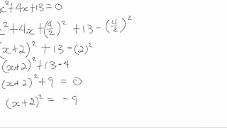 Complex Numbers pt2: Solving Basic Equations & Quadratics