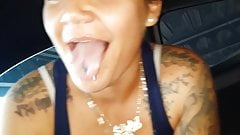 Croatian Teen go deep and swallow