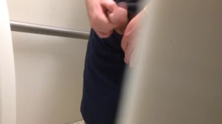 cute guy at urinal