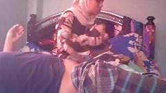 Desi muslim Married wife secretly tries ANAL with neighbour