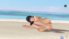 DOA Nyotengu Showering and Sunbathing