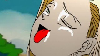 Dragon ball z trunks & android 18