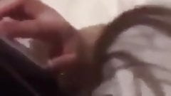 Dutch girl on the phone with boyfriend while Cheating