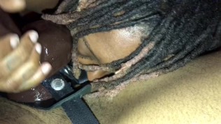 EBONY STUD GETS PUSSY SUCKED ON