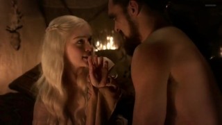 Emilia Clarke real sex scene – Game of Thrones