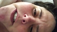 Fat ex cumming for me