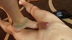 footjob dominante