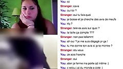 French girl on webcam with huge boobs