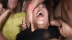 ! girl fucked by 100 men