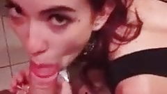 Greek public toilet blowjob…