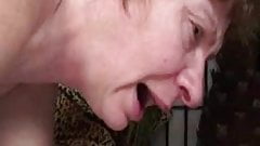 Hairy Granny with Saggy Titties and Big Nipples