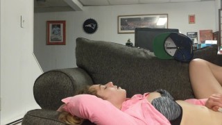 Held Down and In He Sprays that Pussy Full of Cum