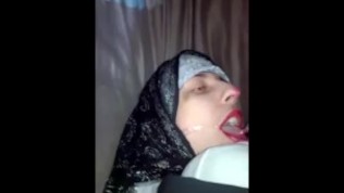 Hijab Slut Swallow Cum