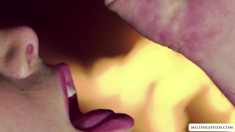 Horny Aidra and Manuel experiment with different fetish accessories