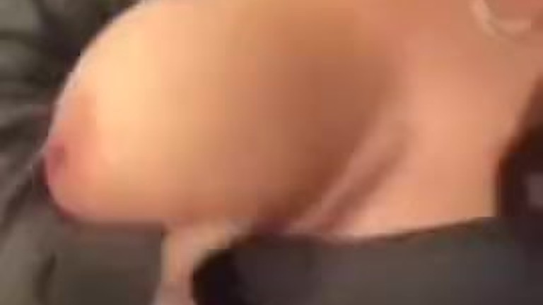 Hot Brunette Flashing