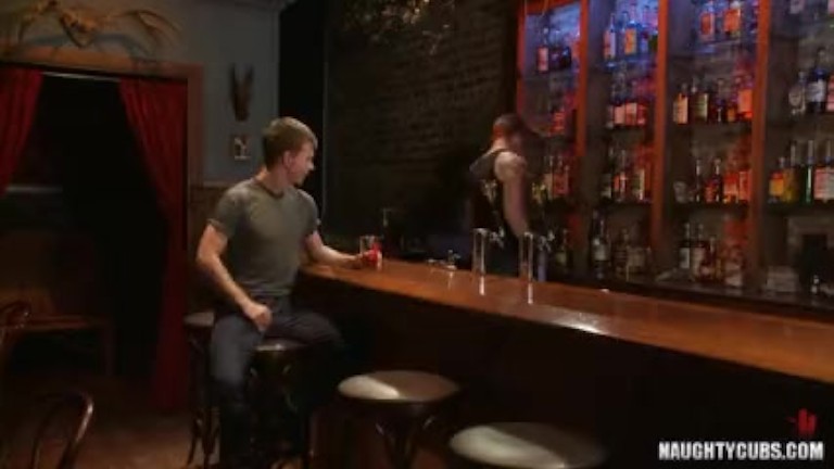 Hot gay domination with cumshot