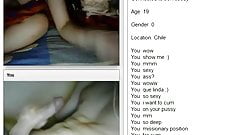 Hot latina has fun showing her body on chat