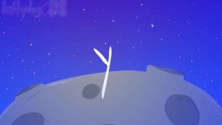 hot sexy kittydog humps the air on the moon