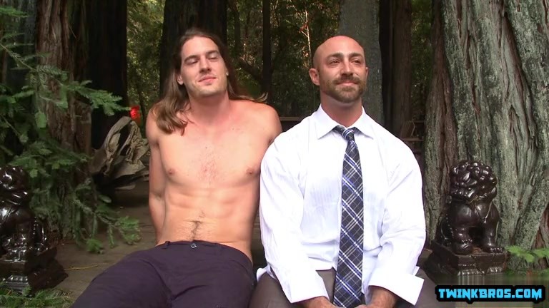 Hot son spanking with cumshot