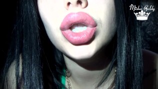 I did my lips bigger! Lips bigger – cum faster!