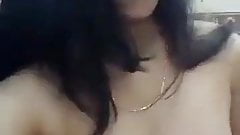 Indian girl removing her clothes and Showing boobs