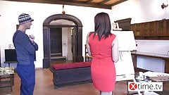 Italian Pornstar – Valeria Borghese – The painter -xtime TV