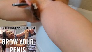 #JulietUncensored Shaving & Pissing