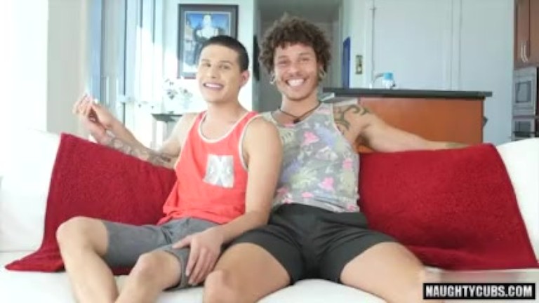 Latin gay anal with cumshot