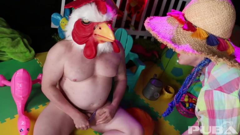 Leya Falcon in some weird porn scene