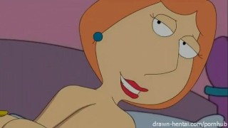 Loise Griffin and Marge Simpson lesbian orgy