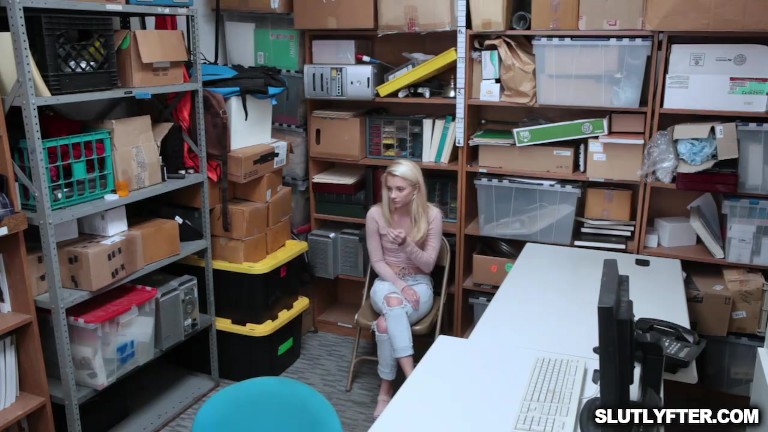 LP Officer fuck Riley Stars teen pussy sideways