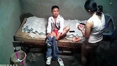 Mature Asian Hooker With Younger Guy