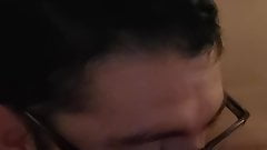 me, eating her pussy