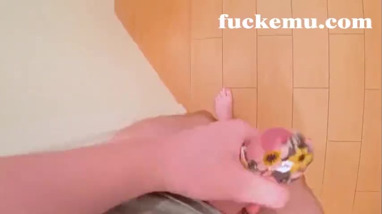 Milf blowjob in the bathroom cum in mouth and cum play  Female POV