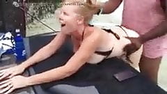 MILF Dogging Strangers At The Beach