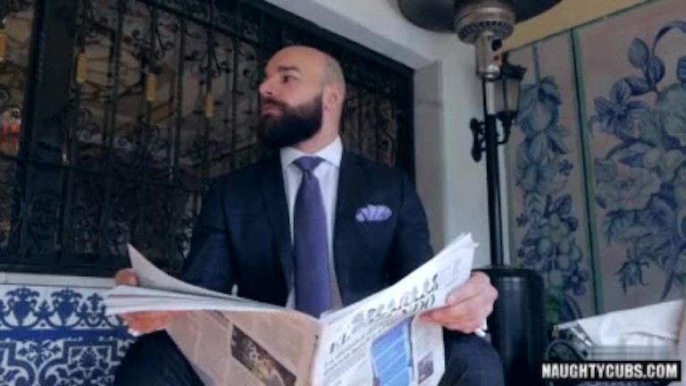 Muscle gay anal sex with cumshot