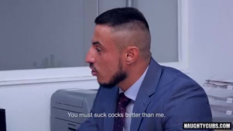 Muscle gay anal sex with cumshot