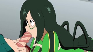 my hero academia frisky froppy
