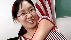 Nerdy Asian Lystra Is Fucked By Teacher